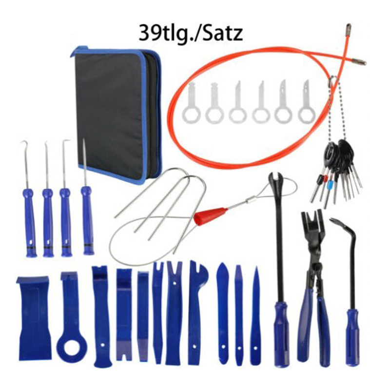 汽车音响改装工具39PCS面板拆卸车门内饰仪表盘翘板39件套工具