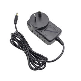 澳规八字脚24v1a12v2a阿根廷电源适配器SAA S-MARK认证台灯充电器