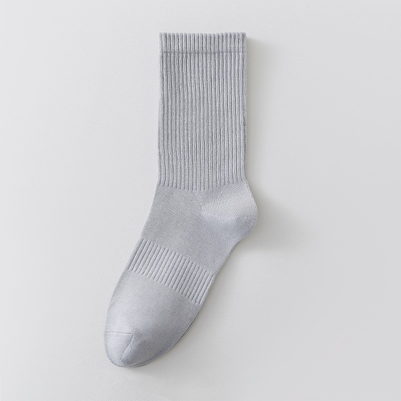 靴下 メンズ 純綿 吸汗 防臭 秋冬用 ミドル丈 スポーツソックス 抗菌 ショートソックス 100% 綿 女性用靴下 卸売