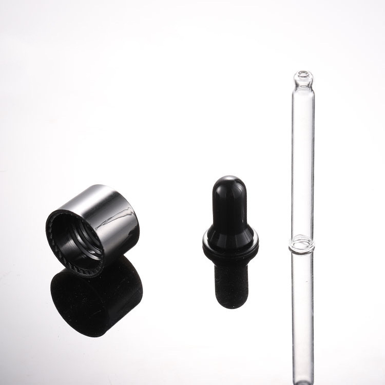 Fabricante en stock suministro 30ml marrón/transparente gotero botella cosmética sub-botella de aceite esencial botella de loción botella de esencia