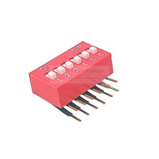 J83 Degree Plug-In Dial Switch Side 5 Curved Feet 6 Red 2 Coding 4 Side Position Mm817 Side 90 Other G3