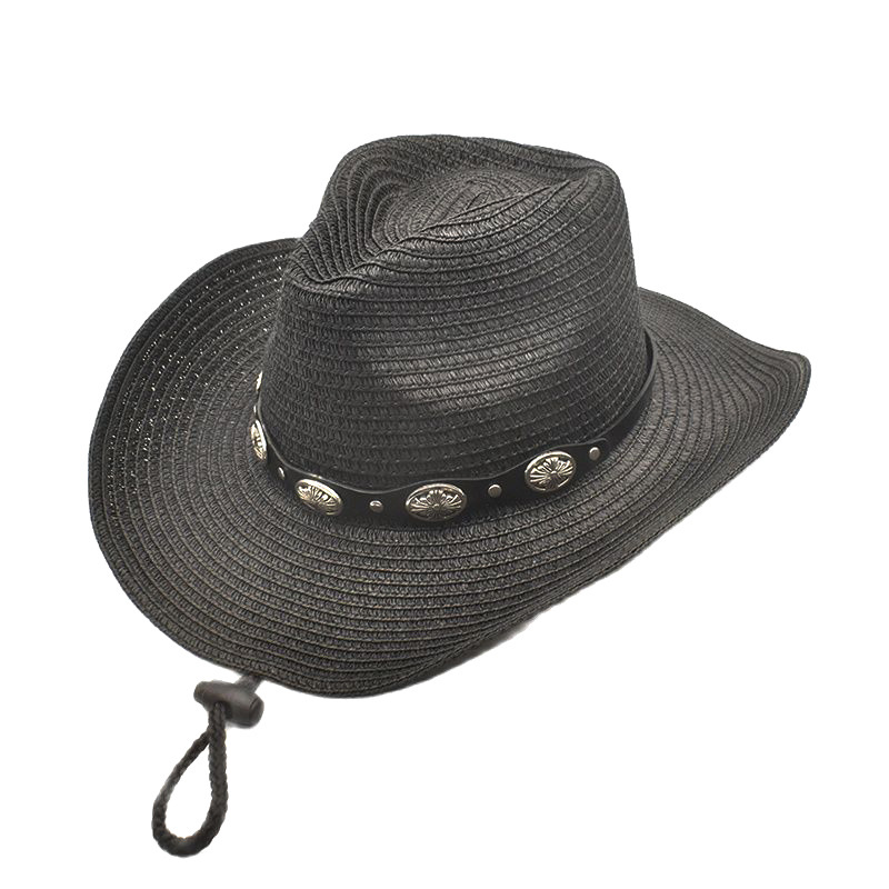 Summer Season Women's Vacation Beach Solid Color Wide Eaves Straw Hat