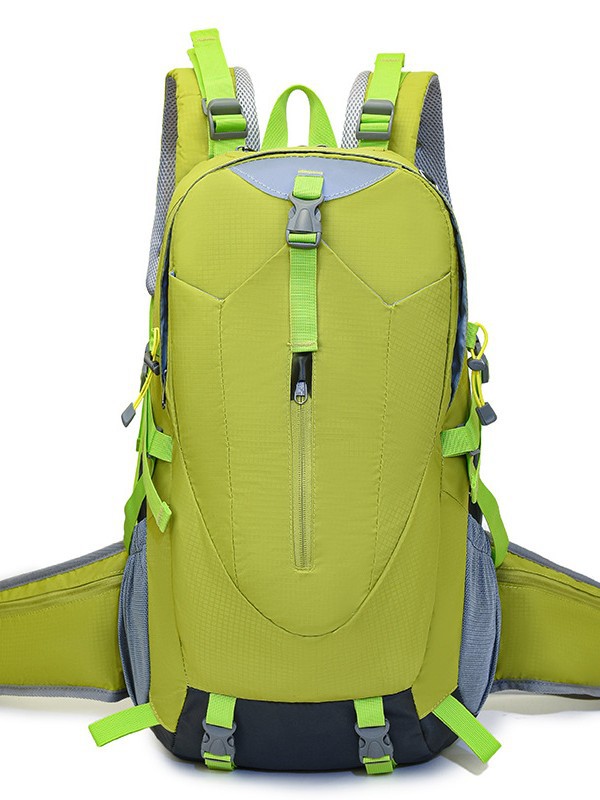 Capacious water repellent backpack