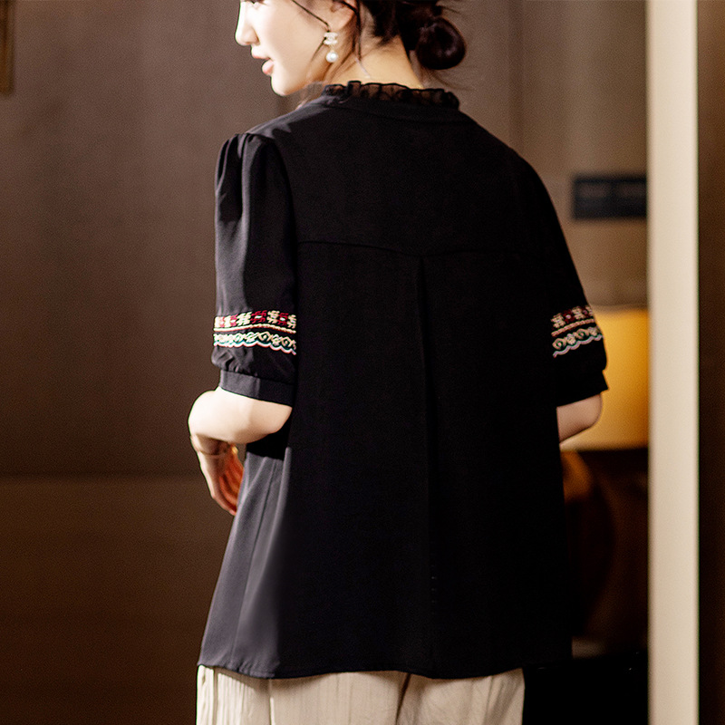  夏  S-4XL 大きいサイズ トップス