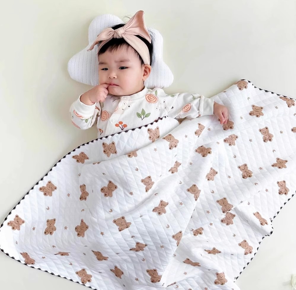 Quilted children's duvet for new born