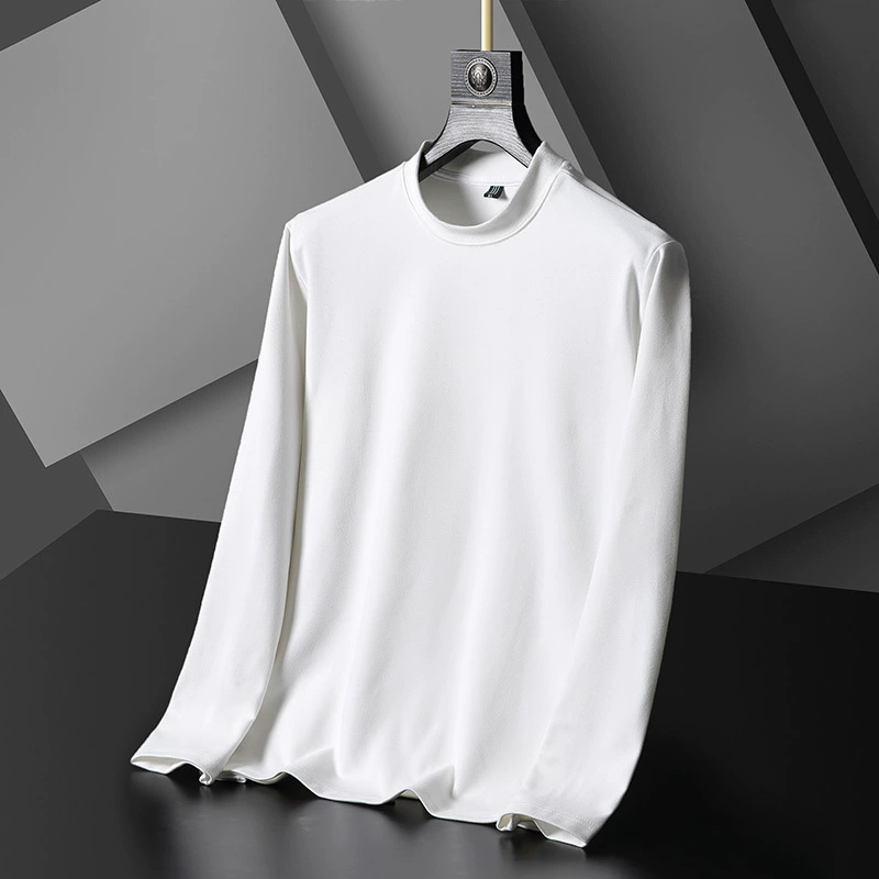 Derong плюс бархатная нижняя рубашка мужской большой размер толстяк плюс жир, увеличенные свободные зимой толстые рукава с длинными рукавами 300 кг мужская одежда 9xl