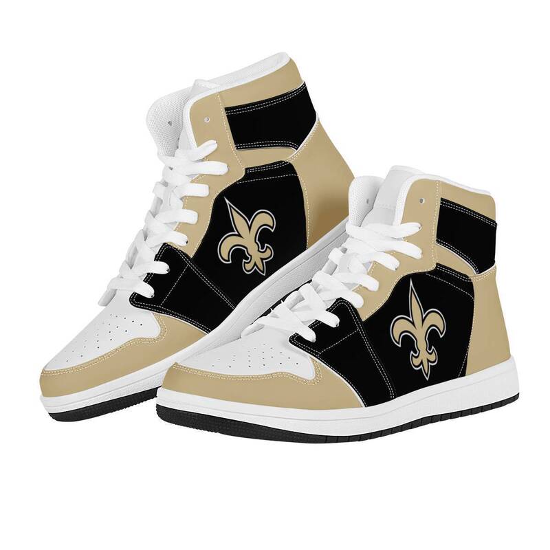American NFL Football Team Fashion High-top Men's and Women's Sneakers Saint New York Giant Basketball Shoes Drop Shipping