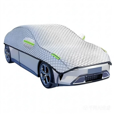 Car snow shield, and anti-snow cover, front windshield - extended-version-of-the-sedan-full-engine-coverage