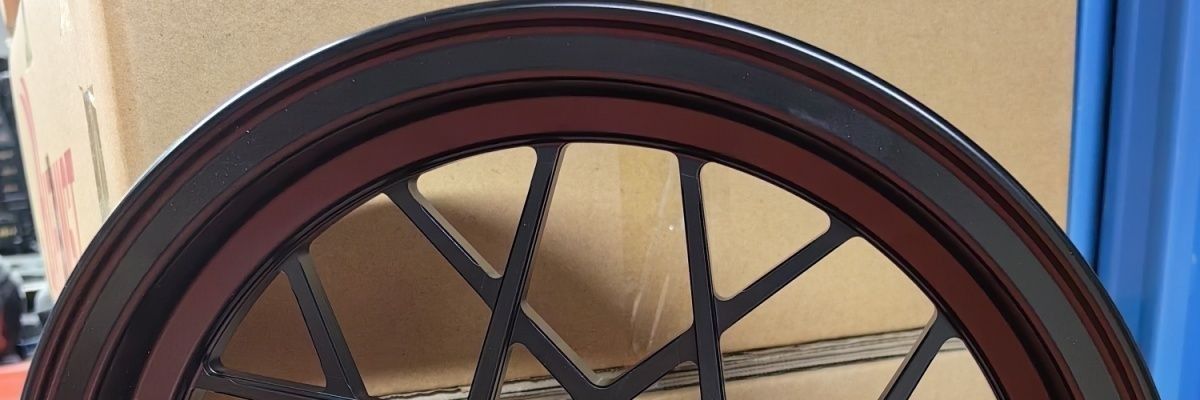 Nine-B No.1 front wheel rim UMFCUQIN1S 12inch NE wheel hub modified for Maverick, thickened and fixed for off-road use