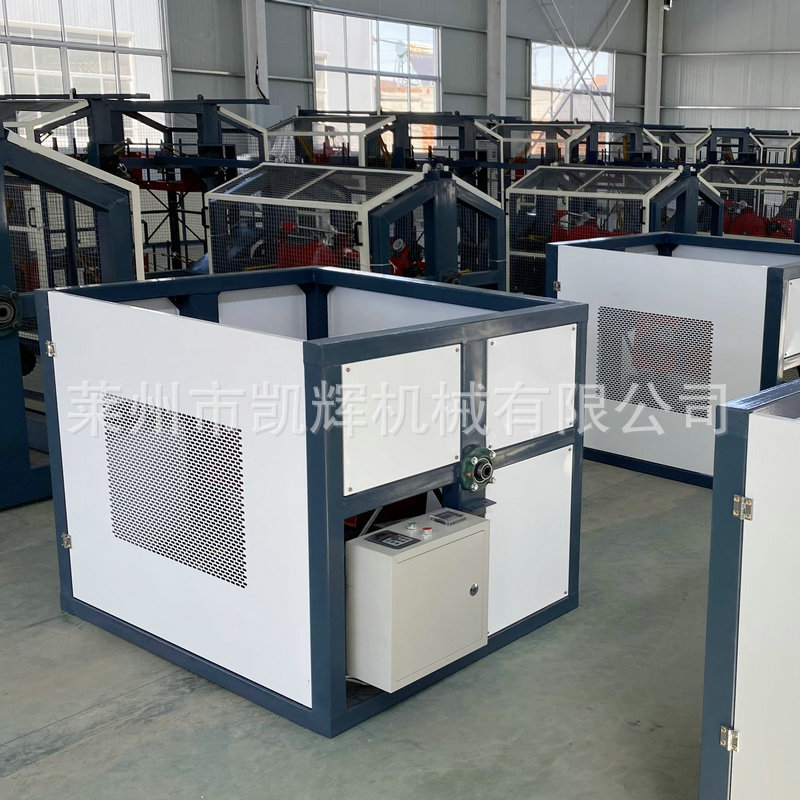 小型自动一体机塑料拧绳单股绳加捻绕轴打轴机 填充绳加捻机