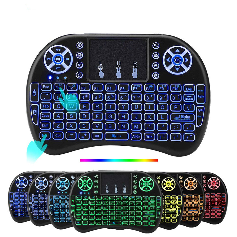I8 Keyboard Wireless Mini Keyboard and Mouse Remote Control Wholesale Amazon Backlit Small Mini Touchpad Tablet Notebook