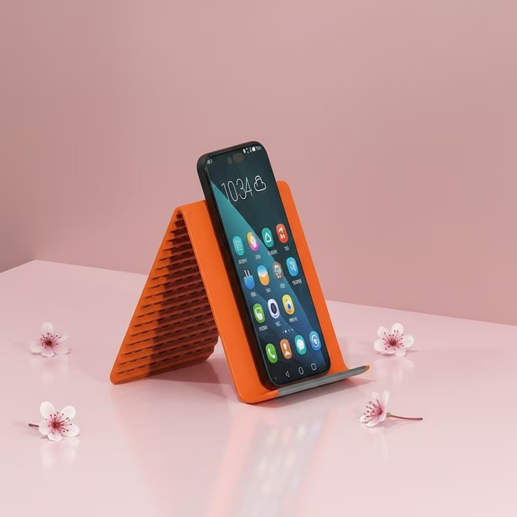 Direkter Hersteller mit Tagesversand - Neues Silikon-Schreibtischpad, flexibles Schreibtisch-Organizer-Pad, kreative faltbare Handy-Ständer