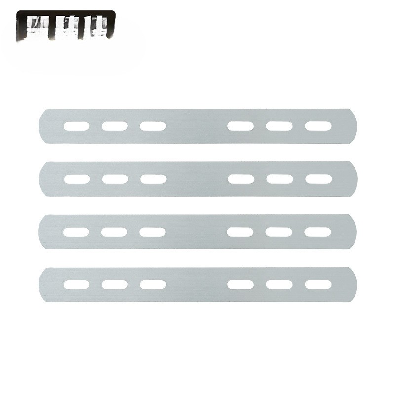 Aluminum alloy tail box installation accessories fixed artifact pressing bar motorcycle side box quick release buckle gasket sub trunk