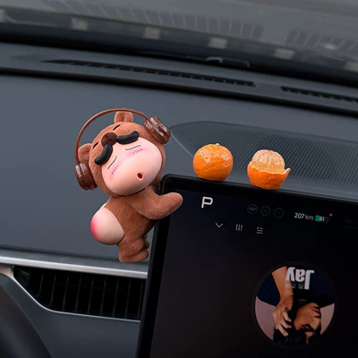 Center Console Screen Decoration, Car ornaments