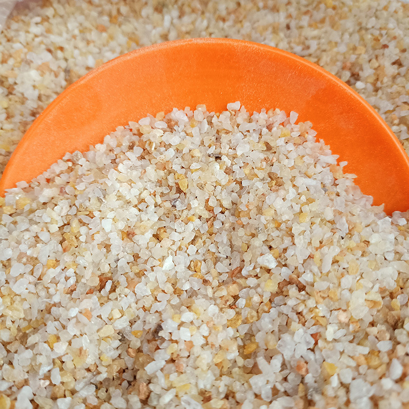 Fish Tank Bottom Sand Manufacturer Wholesale 4-6mm Natural River Sand Crystal Sand Micro Landscape Landscaping Decorative Sand
