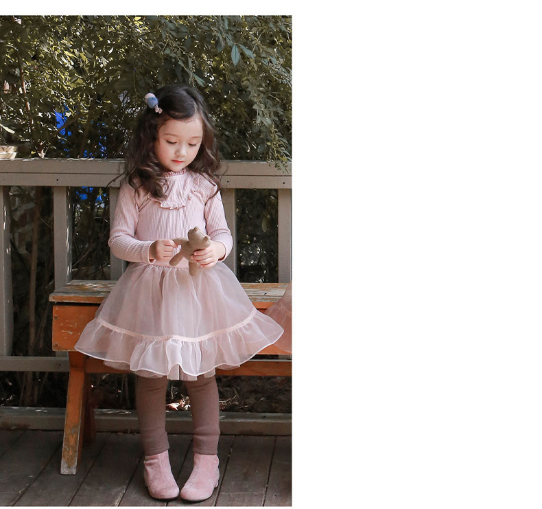 粉蓬蓬紗裙褲_17