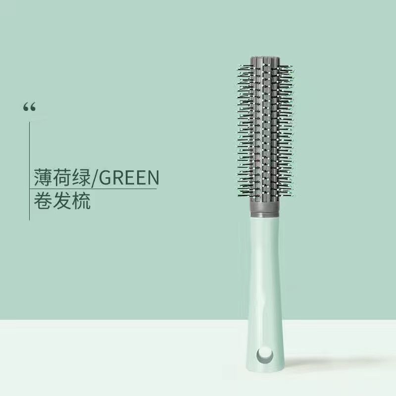 Зеленая расческа для вьющихся волос
