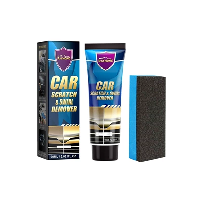 touch-up paint care paste, Car wax - 60ml-sponge-boxed