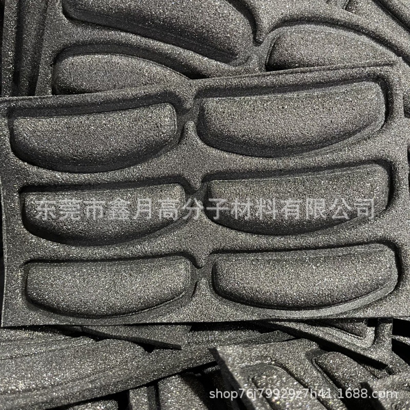 慢回弹海绵热压头盔缓冲内衬 办公室护腰矫姿坐垫 冷热压海绵靠垫