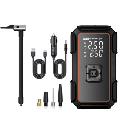 Hava nasosu Air Pump, High-Power Portable Digital - wireless-model-power-bank-dc-car-air-pump