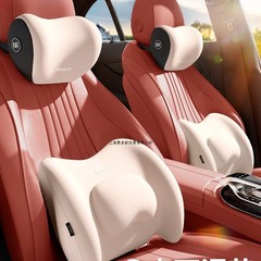 車のヘッドレスト、腰枕、首枕、車のクッション、運転席の腰サポート、腰サポート