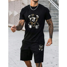 H 67954 Teddy Bear 3D Print Tee ̩���� 3D ӡ������羳��