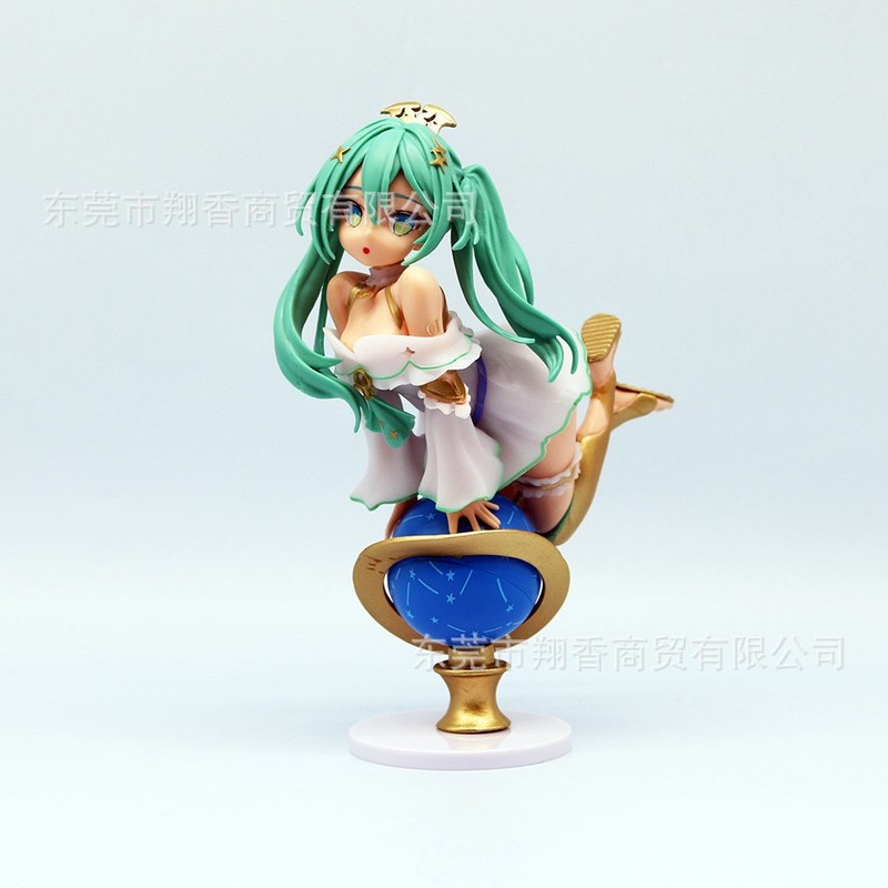 包邮灰姑娘初音手办睡美人长发洛天依公主水手服摆件批发代发|undefined