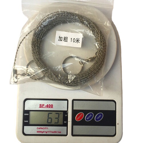 Survival jigsaw 360 degree rotation outdoor chain saw wire saw wire saw tool pond mowing wire saw 10 meters