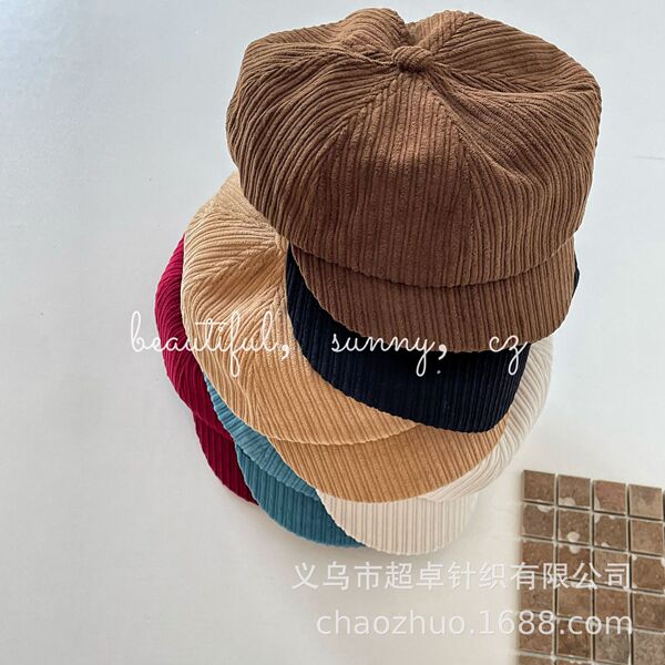 Fashionable and versatile children's autumn and winter corduroy…