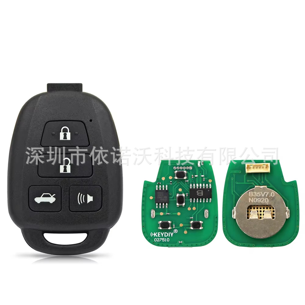 KEYDIY B series KD universal remote car key B35-2, B35-3, B35-4, suitable for Toyota