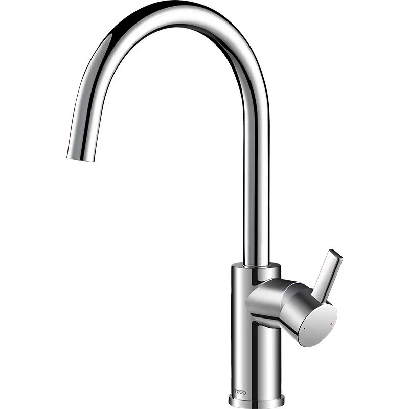 Кухонный смеситель горячей и холодной воды Тоток DK306/DK307, бытовая полная медь умывальник, вращающийся на 360 градусов
