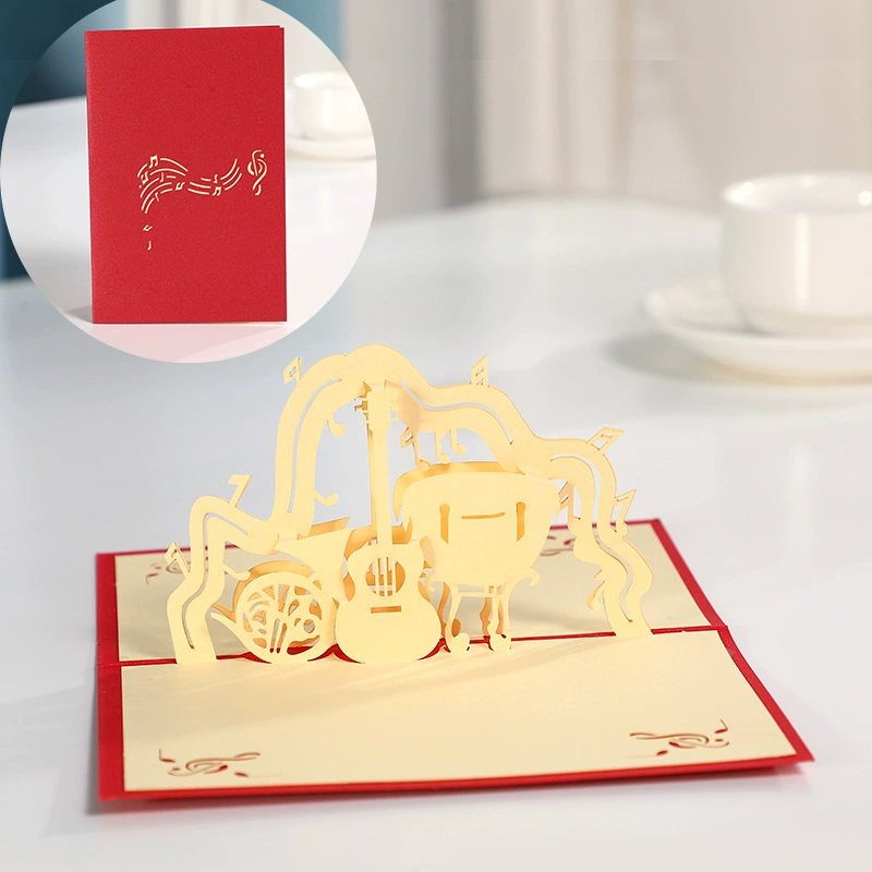 Christmas 3D three -dimensional puzzle Creative ornaments Christmas party Paper carving multiple options