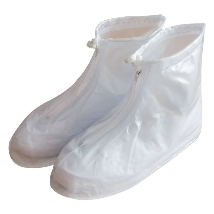 Водонепроницаемые бахилы из ПВХ и силикона, нескользящие, утолщенные, износостойкие, многоразовые, универсальные для детей и взрослых, для использования на улице, от производителя.