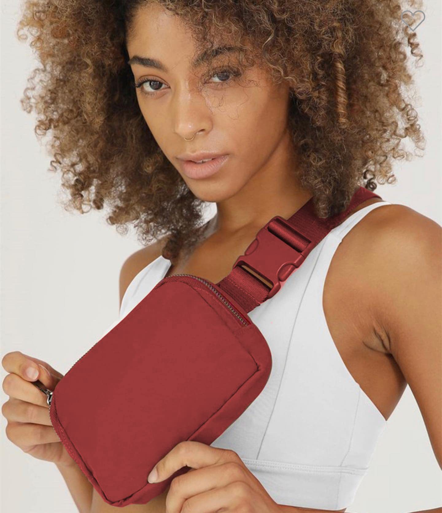 Women's with adjustable waistband, fashionable running and hiking waist bag_voghion.com