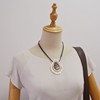Fashionable mini-skirt, necklace, chain for key bag , suitable for import, simple and elegant design, European style