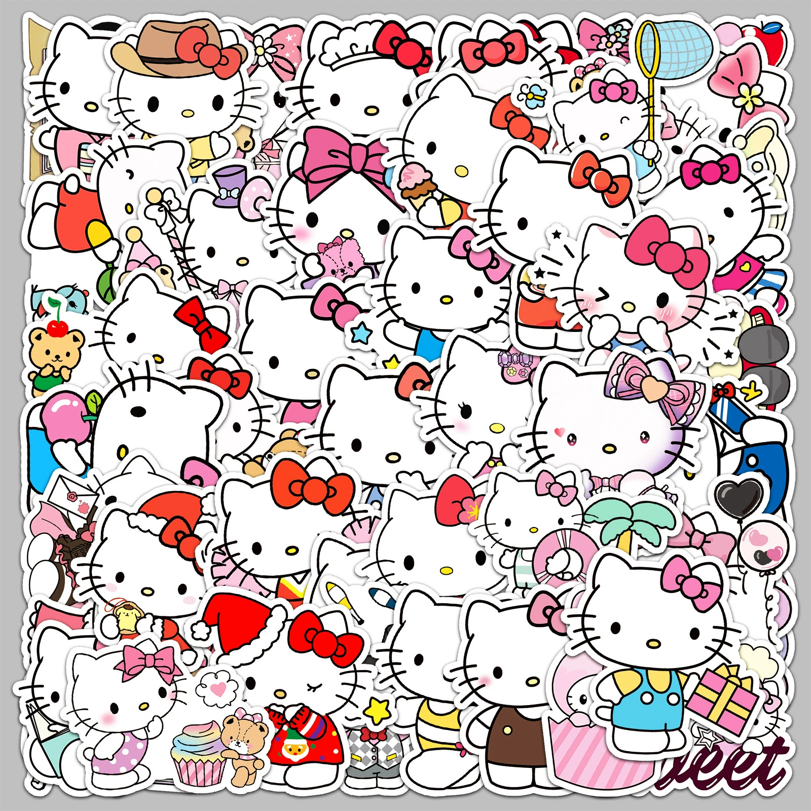 Sanrio, Hello Kitty, наклейка, водостойкий чехол для мобильного телефона