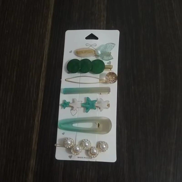 Hairgrip, set, 7 pieces