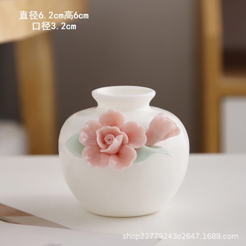 손 반죽 꽃병 (B2)