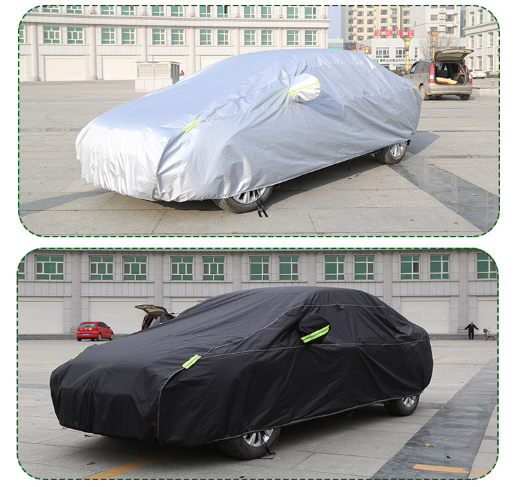 Oxford Cloth Car Cover, Full Car Cover, Sun Protection and Rainproof Cover, Thickened Car Cover, 190t Oxford Cloth Full Car Cover