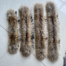 真貉子毛毛条羽绒服棉服帽条羽绒辅料厂家直销量大从优品质保障