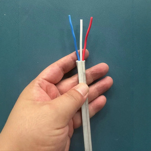 Indoor photoelectric composite cable sheath fiber optic power supply integrated line GJXH-2 core 2*05 square composite optical cable