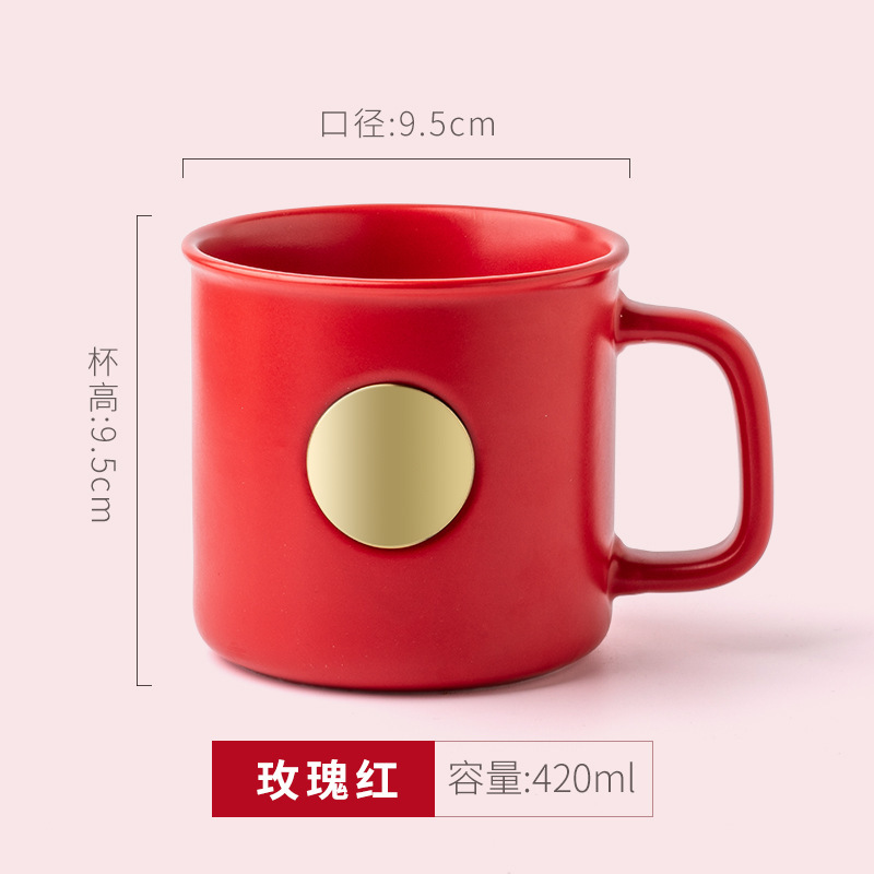 Liling Gaodeng taza blanca logo taza de agua de cerámica para el hogar personalizada se puede personalizar taza de publicidad de hotel corporativo