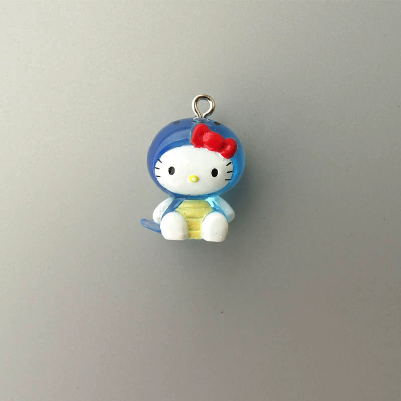 Hello Kitty, маленькая мини-фигура, подвеска, handmade