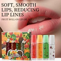 Набор масла для губ KORMESIC Fruit Rolling Lip Oil, подарочная коробка, трансграничная серия