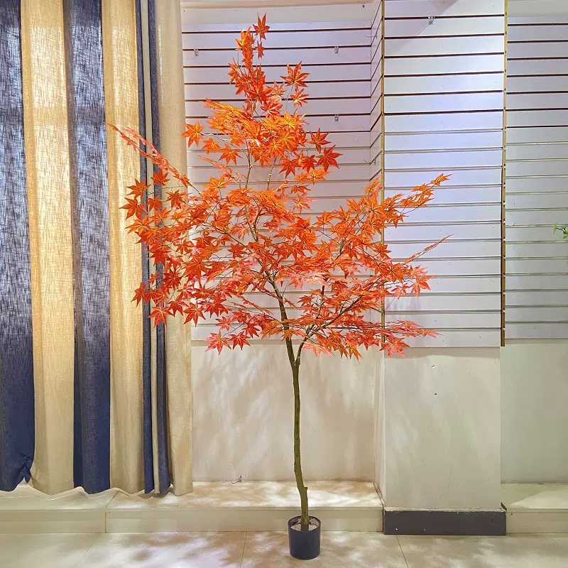 仿真绿植造景盆栽景观假树室内楼梯下角落装饰欧式橱窗植物仿真树