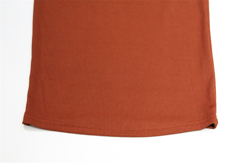 Women's Clothing new women's fashion round neck sleeveless temperament slim hip dress _mkmklike.com