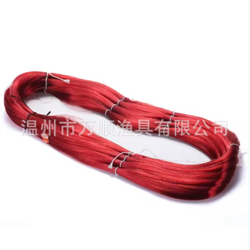 Nylon mono fishing lines Высокое мощное рыболовное сетка 4 * 25yds1kg long hank lin