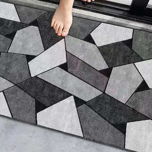 Kristall-samt Badvorleger Rutschfeste Bodenmatte Für Eingang_voghion.com