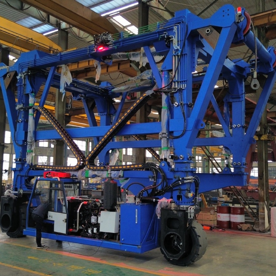 智能跨运车 多功能集装箱跨运车  靖起厂家 按需设计  搬运堆垛