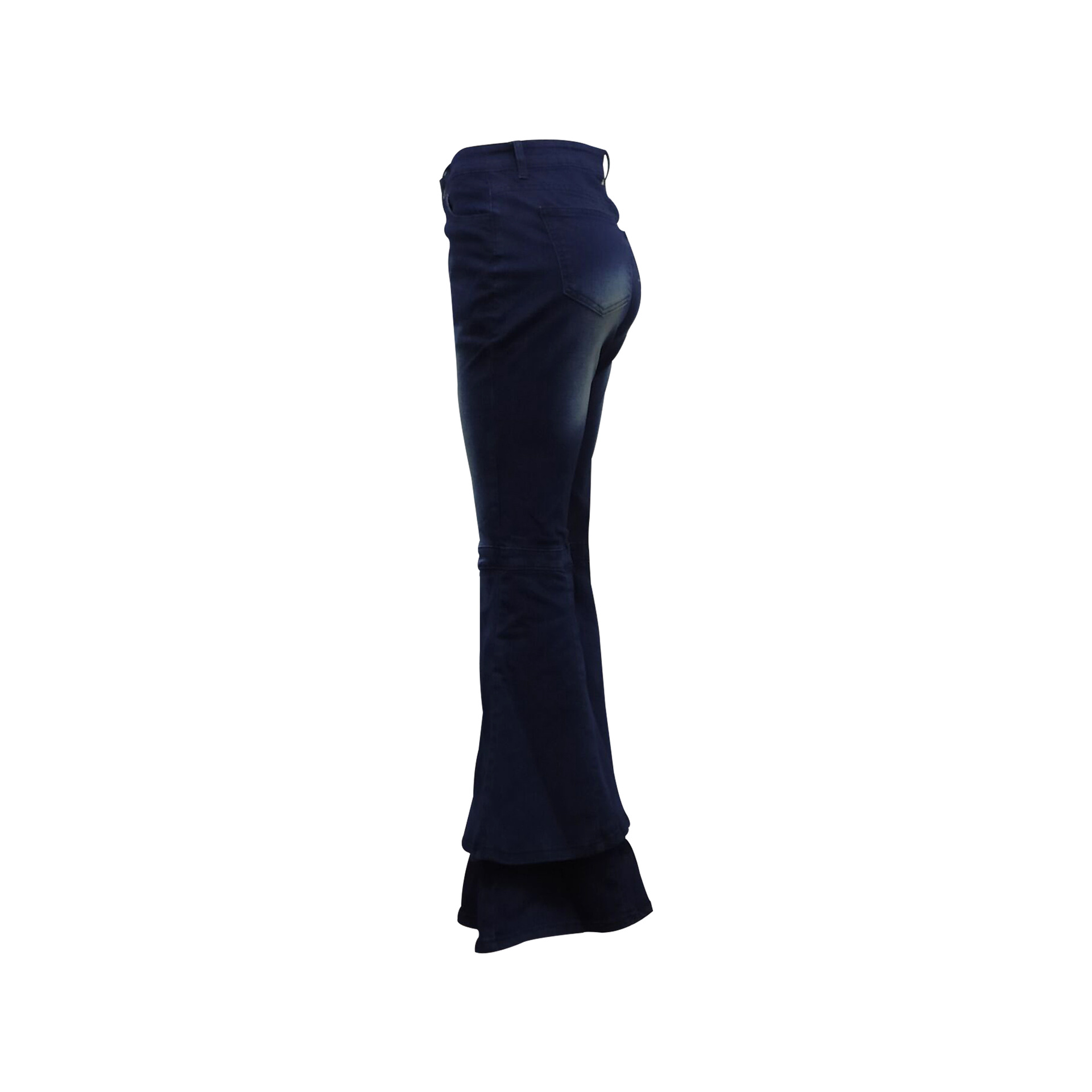 Femmes Du Quotidien Style Simple Couleur Unie Toute La Longueur Déchiré Pantalon Évasé Jeans display picture 39